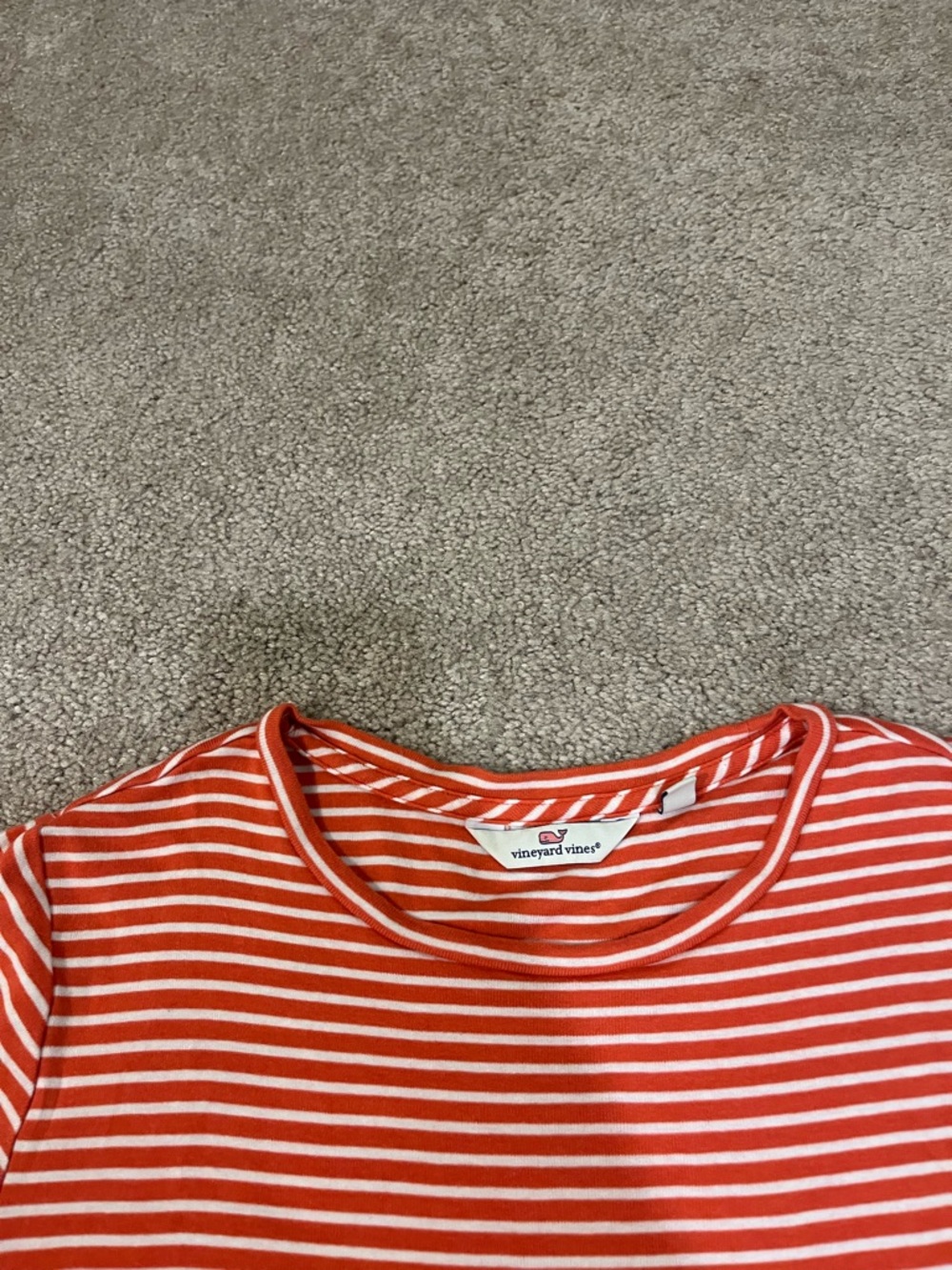 Vineyard Vines Pima Cotton Striped Simple Crewneck Tee - Picture 5 of 9